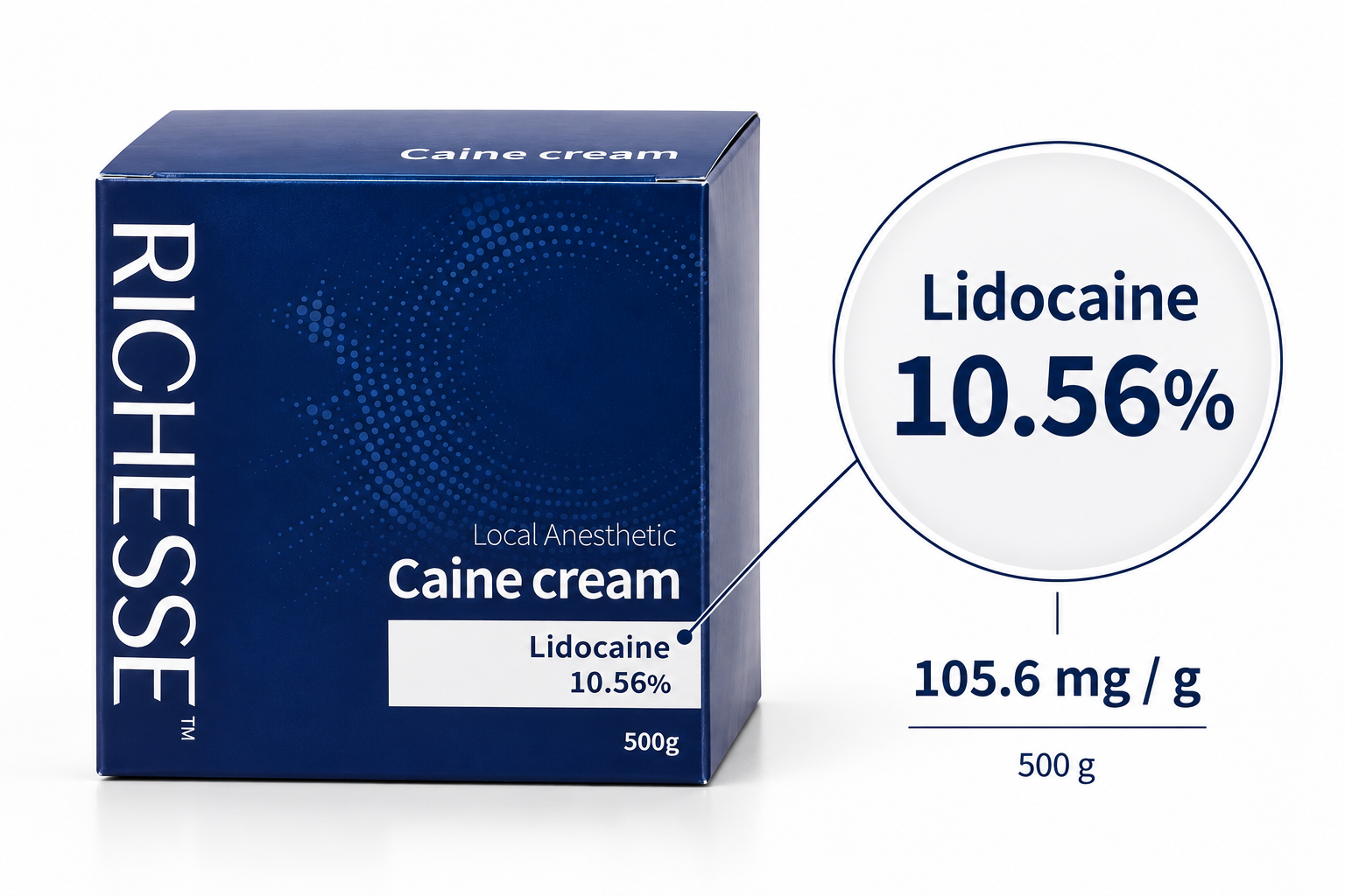 Krem z lidokainą 10,56%, słoik 500 g